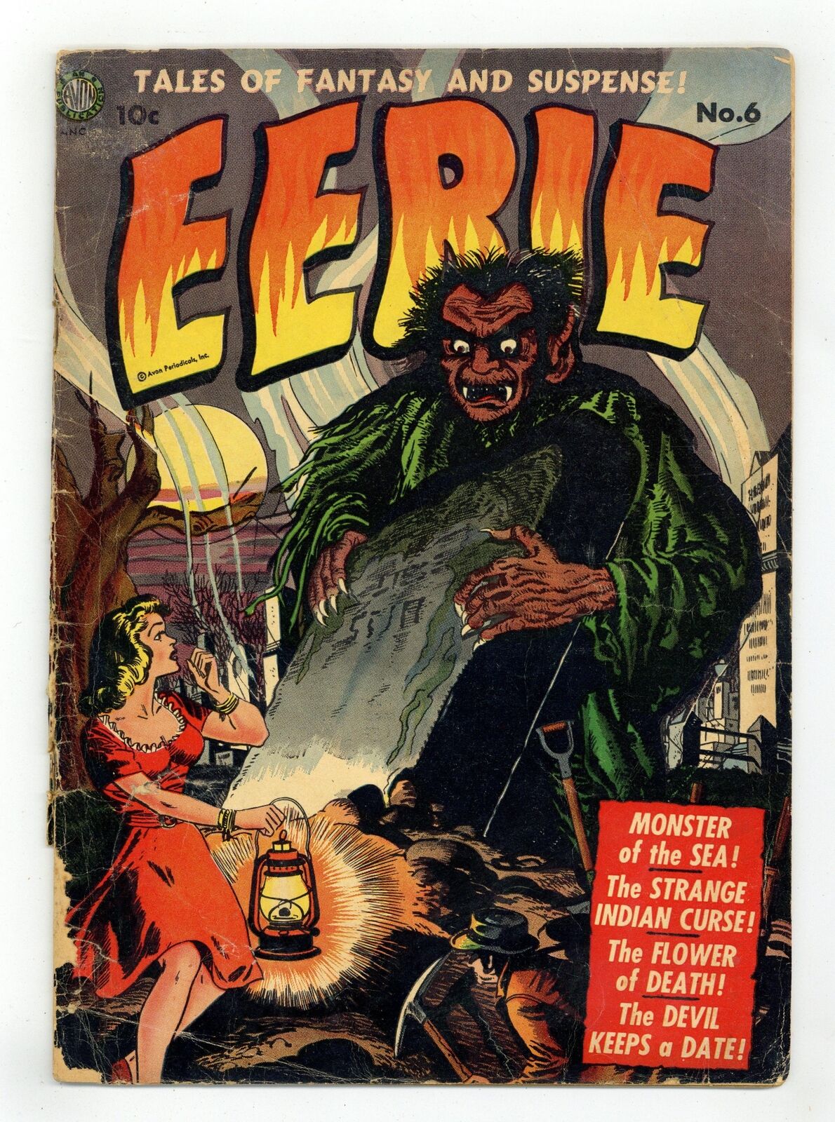 Eerie #6 FR 1.0 1952
