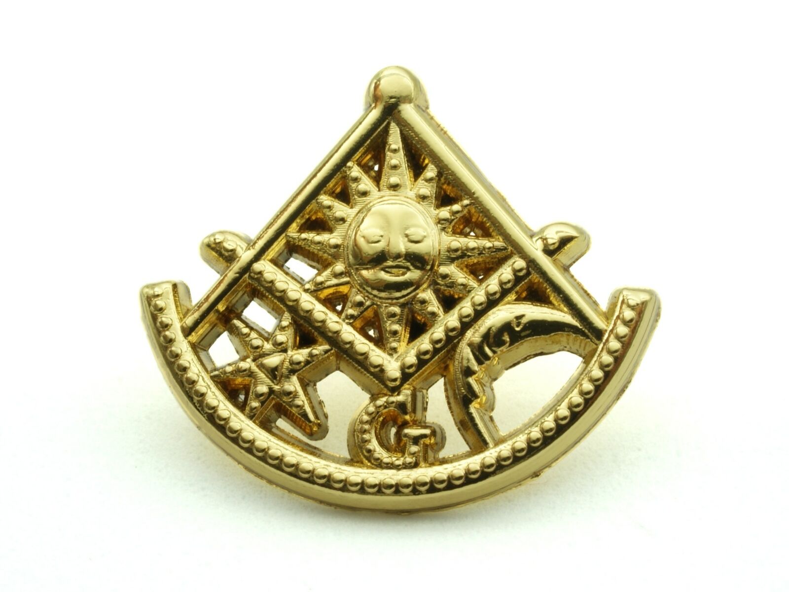 Robert Burns Masonic Freemasons Lapel Pin in Gold Colour (depute) LP 108