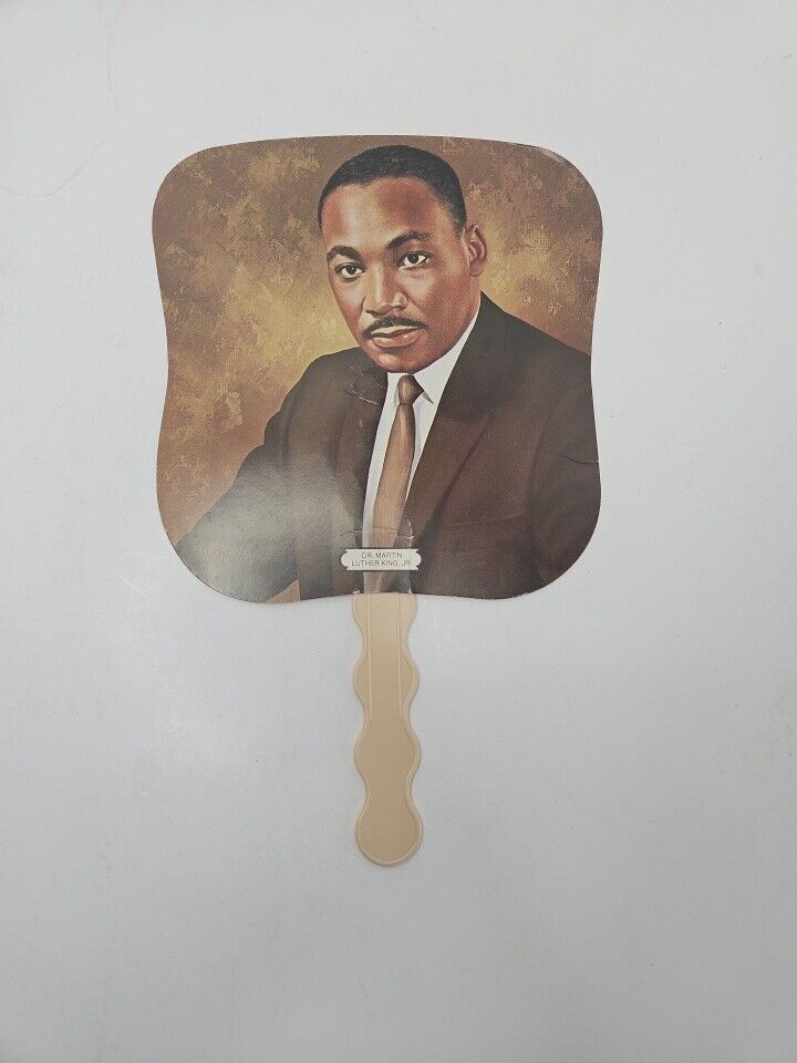 Martin Luther King Jr MLK ~ Funeral Fan ~ Tower Loan Of Wiggins MS 