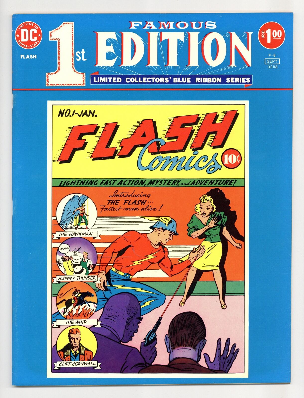 Famous First Edition Flash Comics F-8 FN/VF 7.0 1975