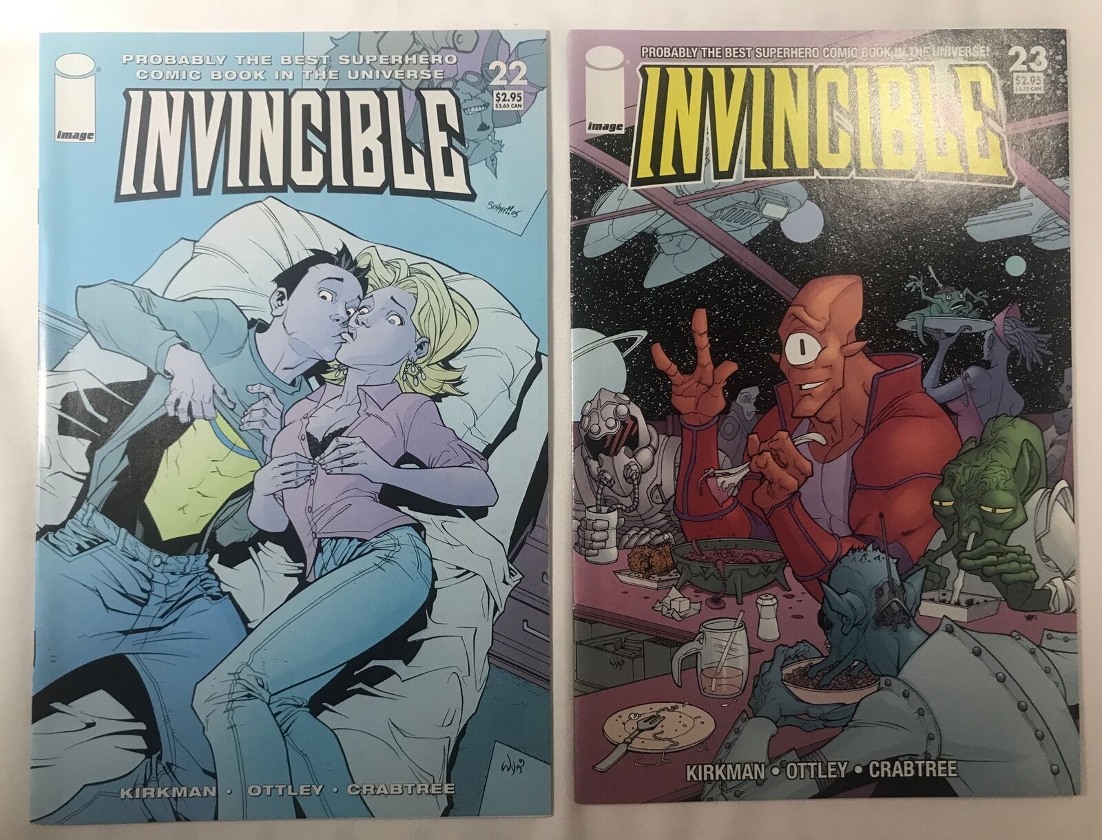 Invincible #22 & 23 LOT Image Comics