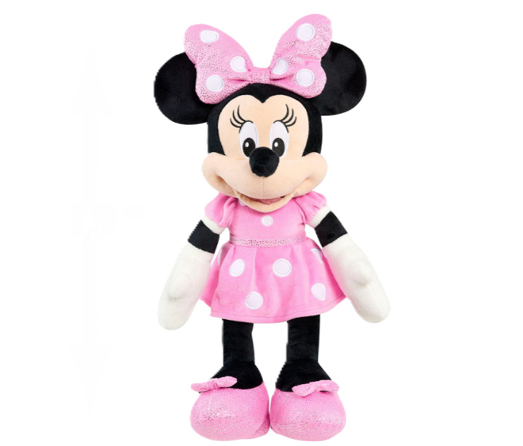 Disney Preschool Minnie Mouse Plush Pink  17\'\'
