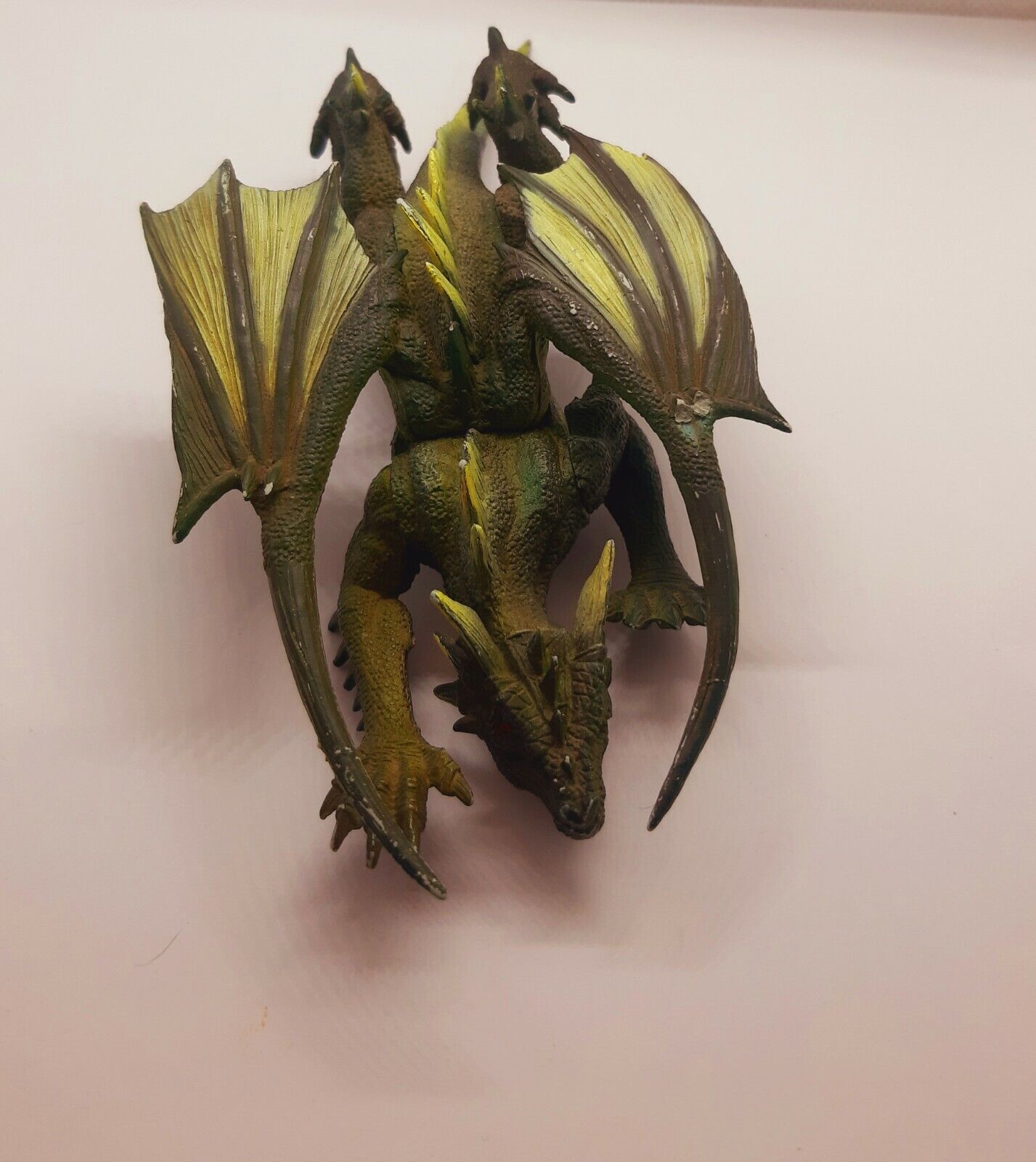 vintage rubber toy winged dragon dinosaur 2005-10 year