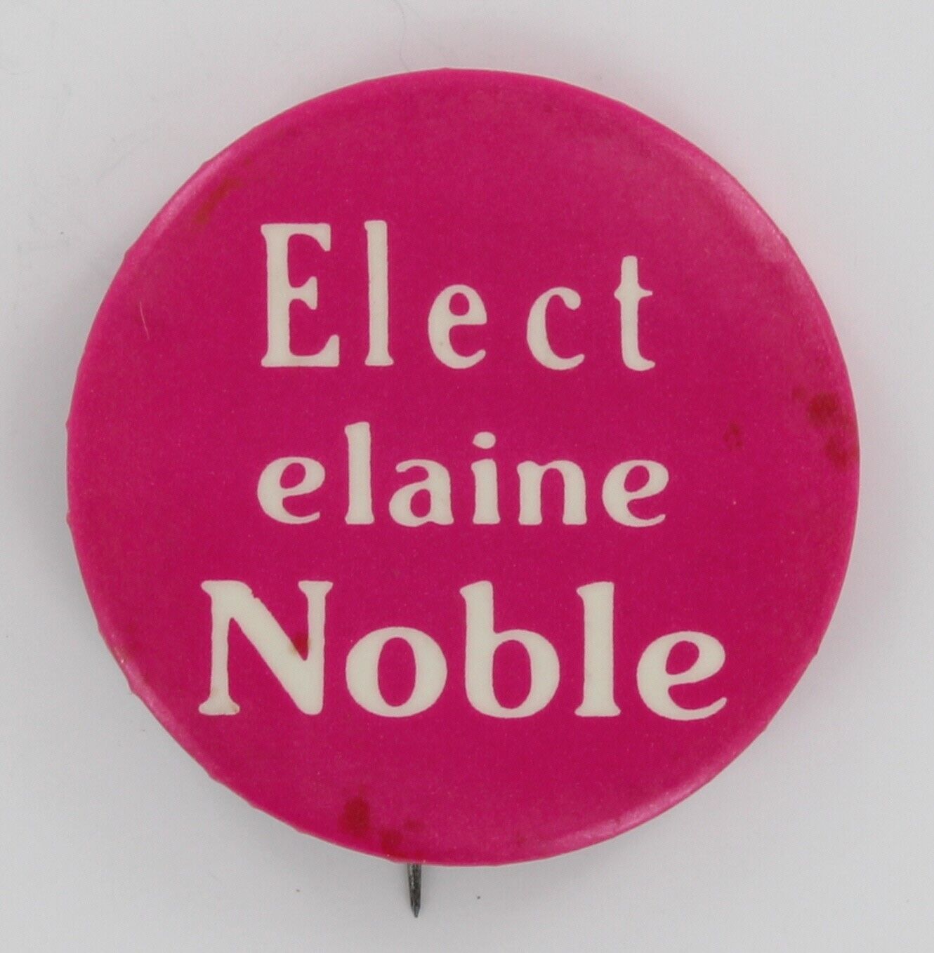 Elaine Noble 1st Gay Lesbian Legislator 1973 Unique LGBT Politic Pin Harvey Milk