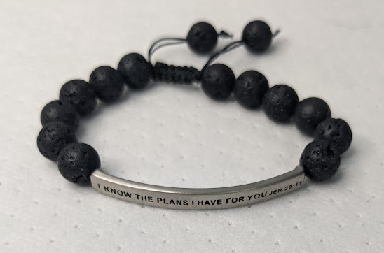 Inspire Me Bracelets - I know the Plans I have for you Jer. 29:11 Size XS/S