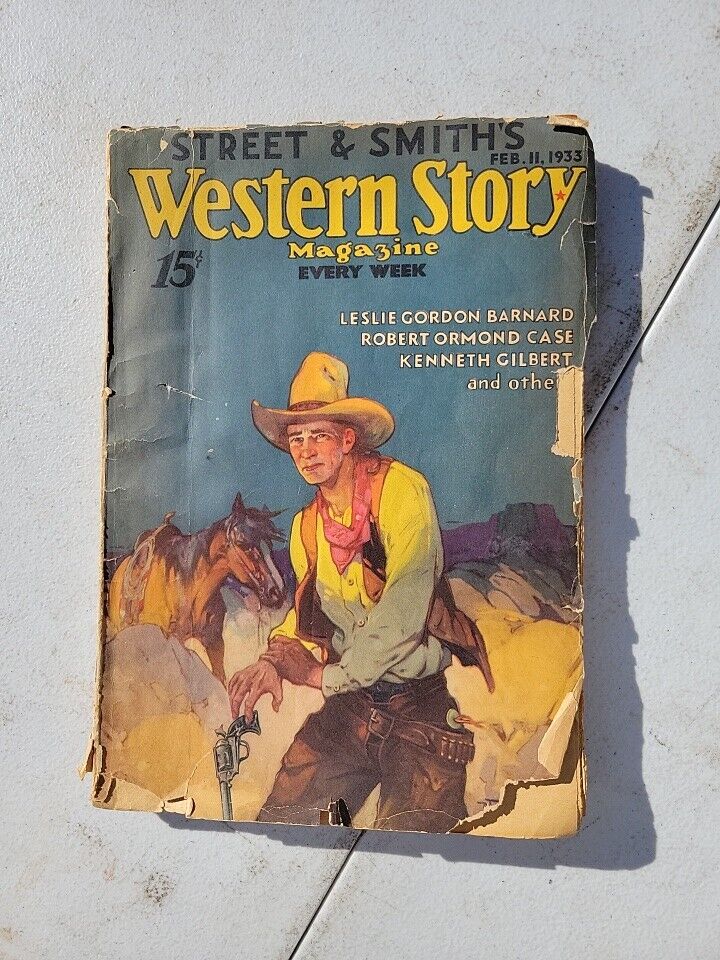 Western Story Magazine Pulp 1st Series Feb 11 1933 Vol. 119 