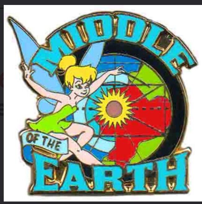 Disney Tinker Bell Pin-Treasures of the Galapagos - MIDDLE OF THE EARTH