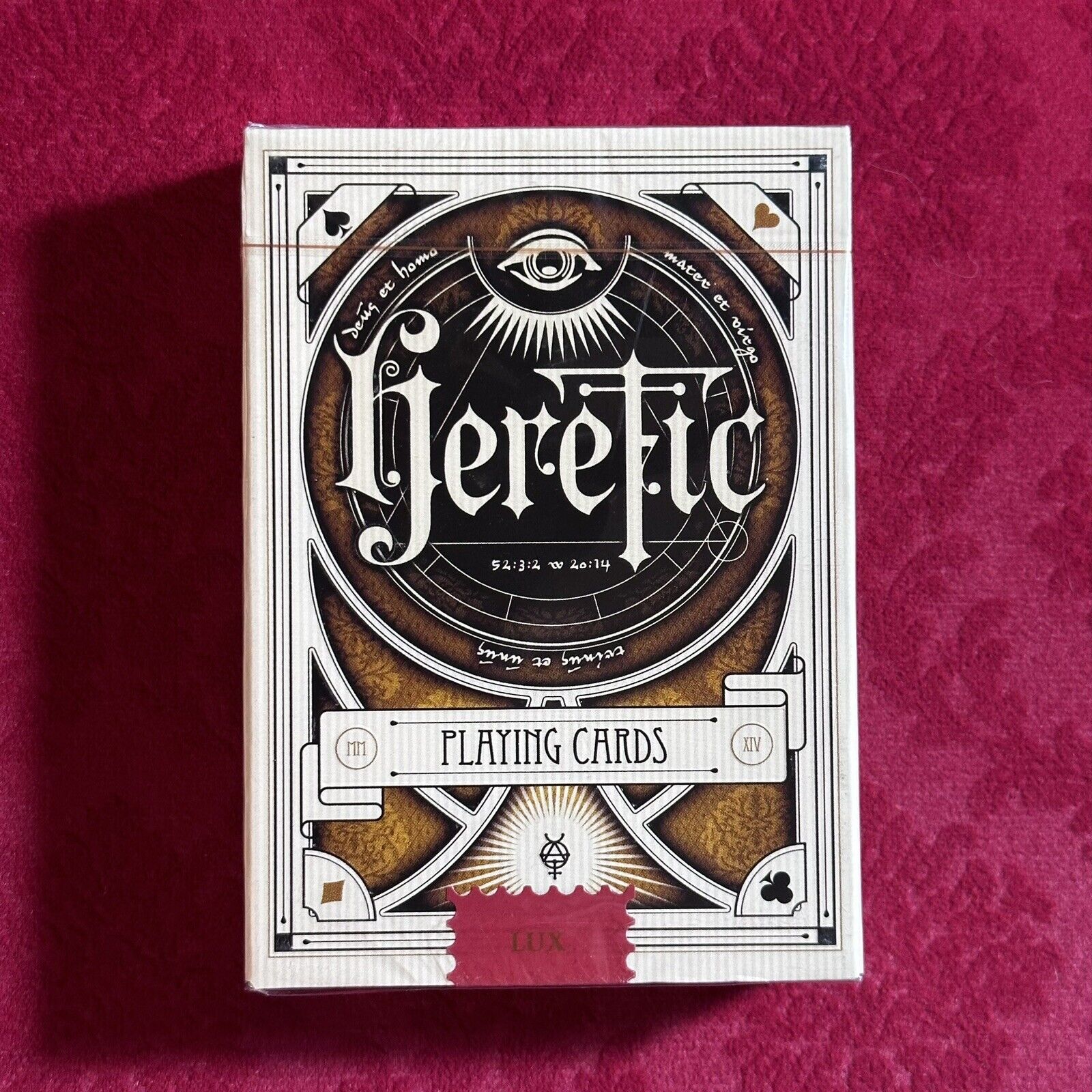 Heretic Lux 2014 Edition Playing Cards by Stockholm 17 2320 Of 4400