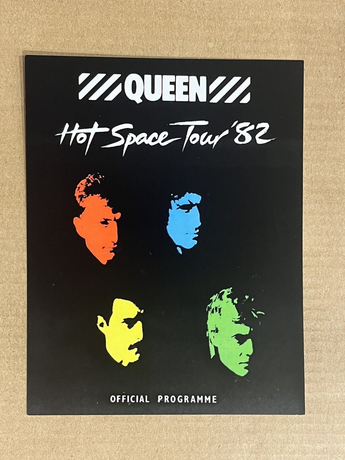 Postcard Queen Rock n' Roll Band Freddie Mercury Vintage PC