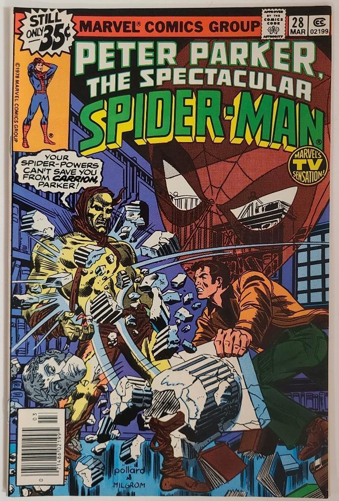 Peter Parker The Spectacular Spider-Man #28 Comic Book VF