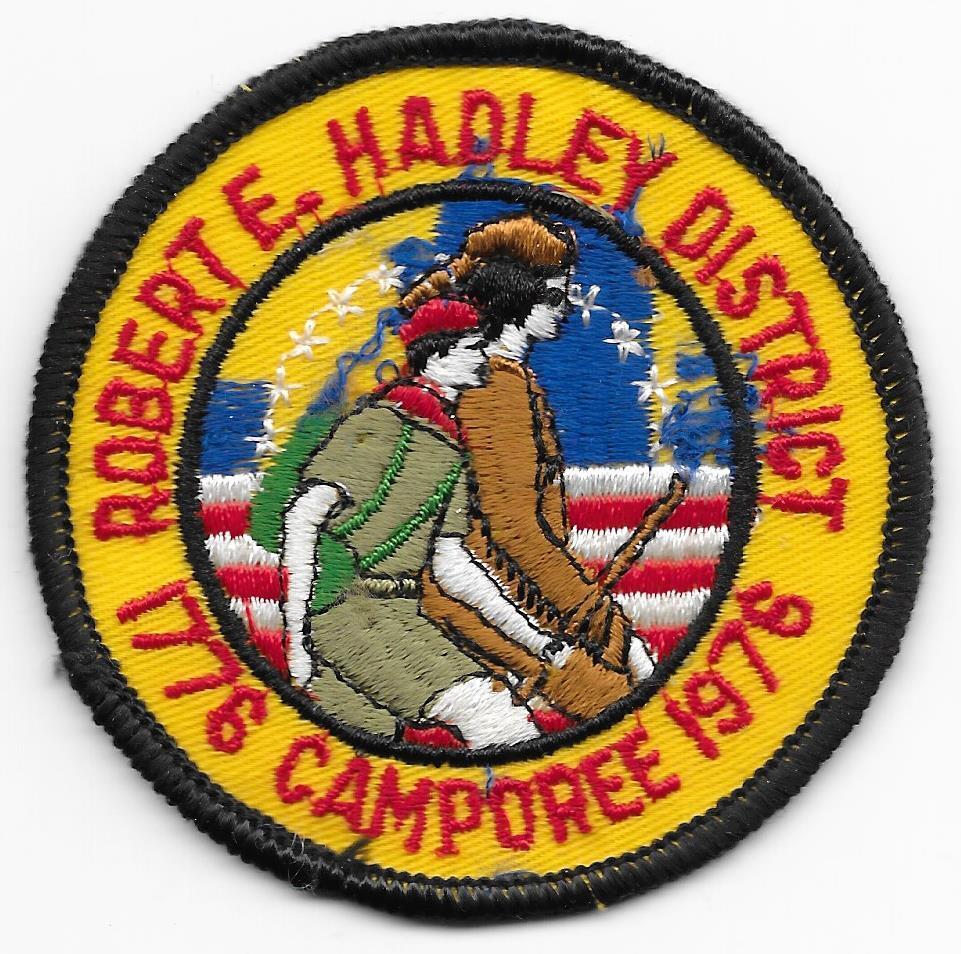 1976 Camporee Robert E. Hadley District Tecumseh Council Boy Scouts of America