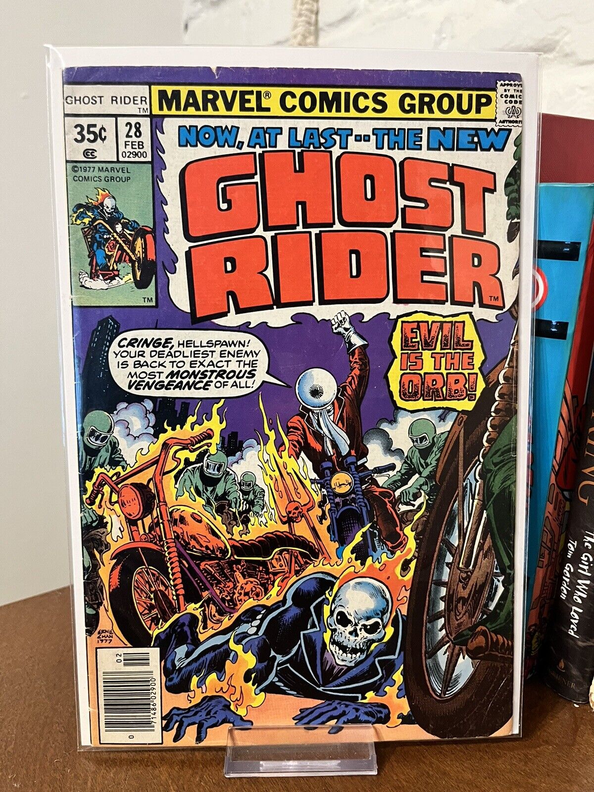 Ghost Rider #28 (Marvel Comics, 1978) “Evil is the Orb\
