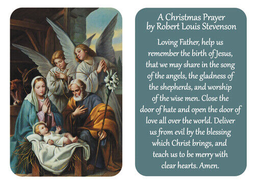 *CHRISTMAS Holy Card/Wallet Size-\