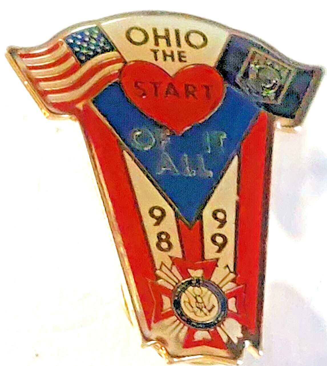 VFW Ohio The Start Of It All 1998-1999  Lapel Pin (072223)