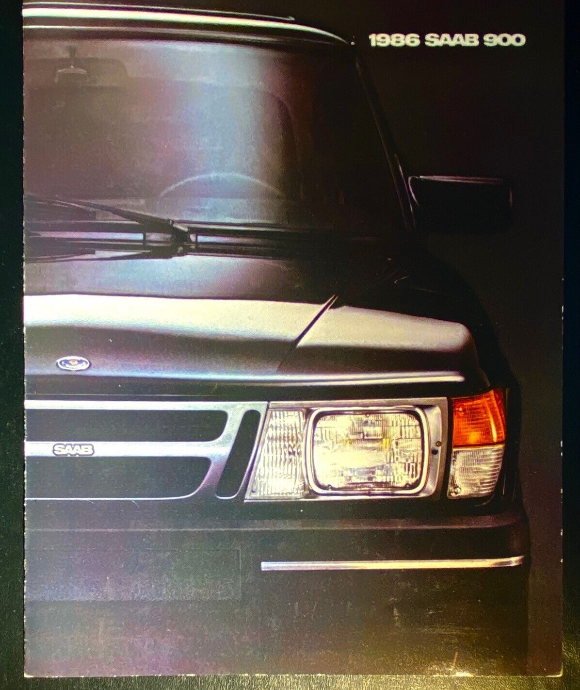 1986 Saab 900 Sales Brochure