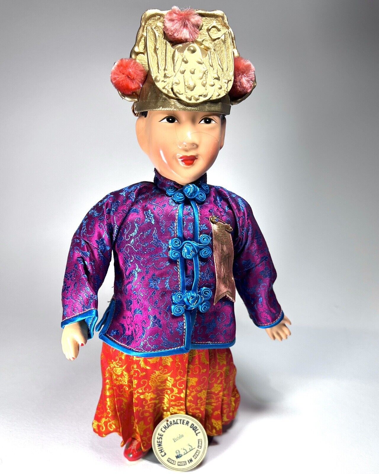 Chinese Composition Doll BRIDE China Wedding Culture Figure