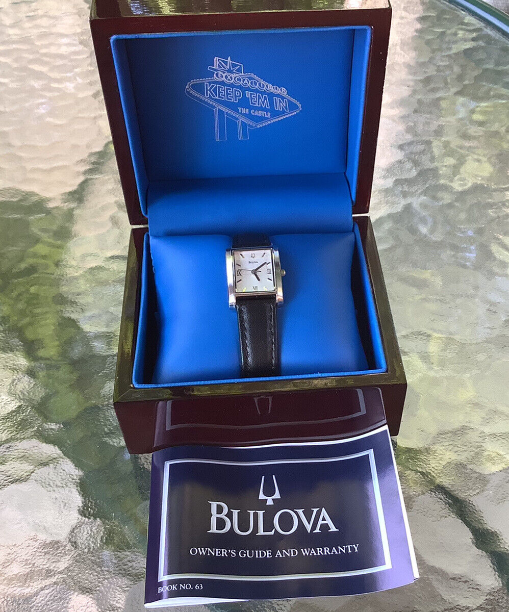 Bulova Ladies Wristwatch Monogrammed “EXCALIBUR” Las Vegas Casino