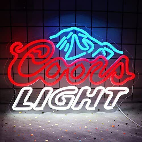 17x11Inch Dimmable LED Neon Light Sign For Man Cave Bar Pub Wall Decor USB Power