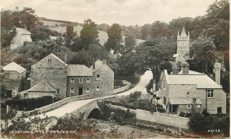 UK Padstow Little Pethrick #43132 1939 RPPC Photo Postcard 22-10580