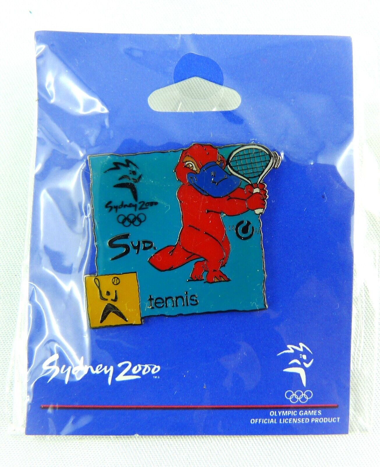 Official Tennis Olympic Games Sydney 2000 Olympics Pin\'s New Under Blister