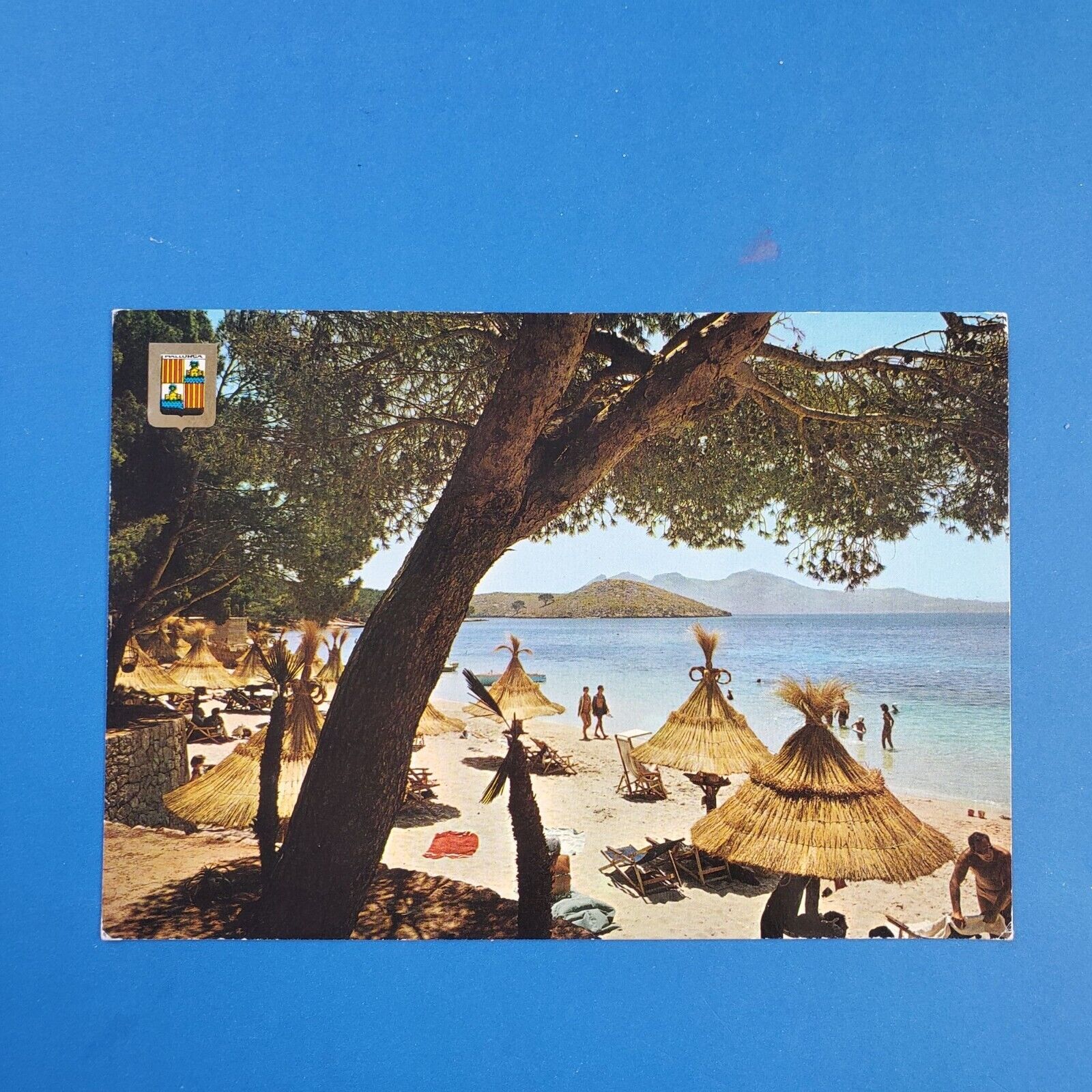 Formentor Beach Postcard Chrome Divided Back