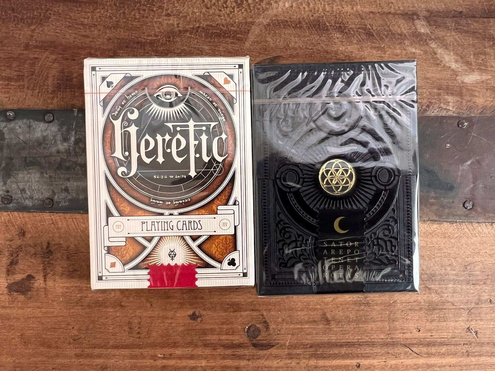 Heretic Lux and Noctis Edition Set Of 2 Playing Cards by Stockholm17 🅰️
