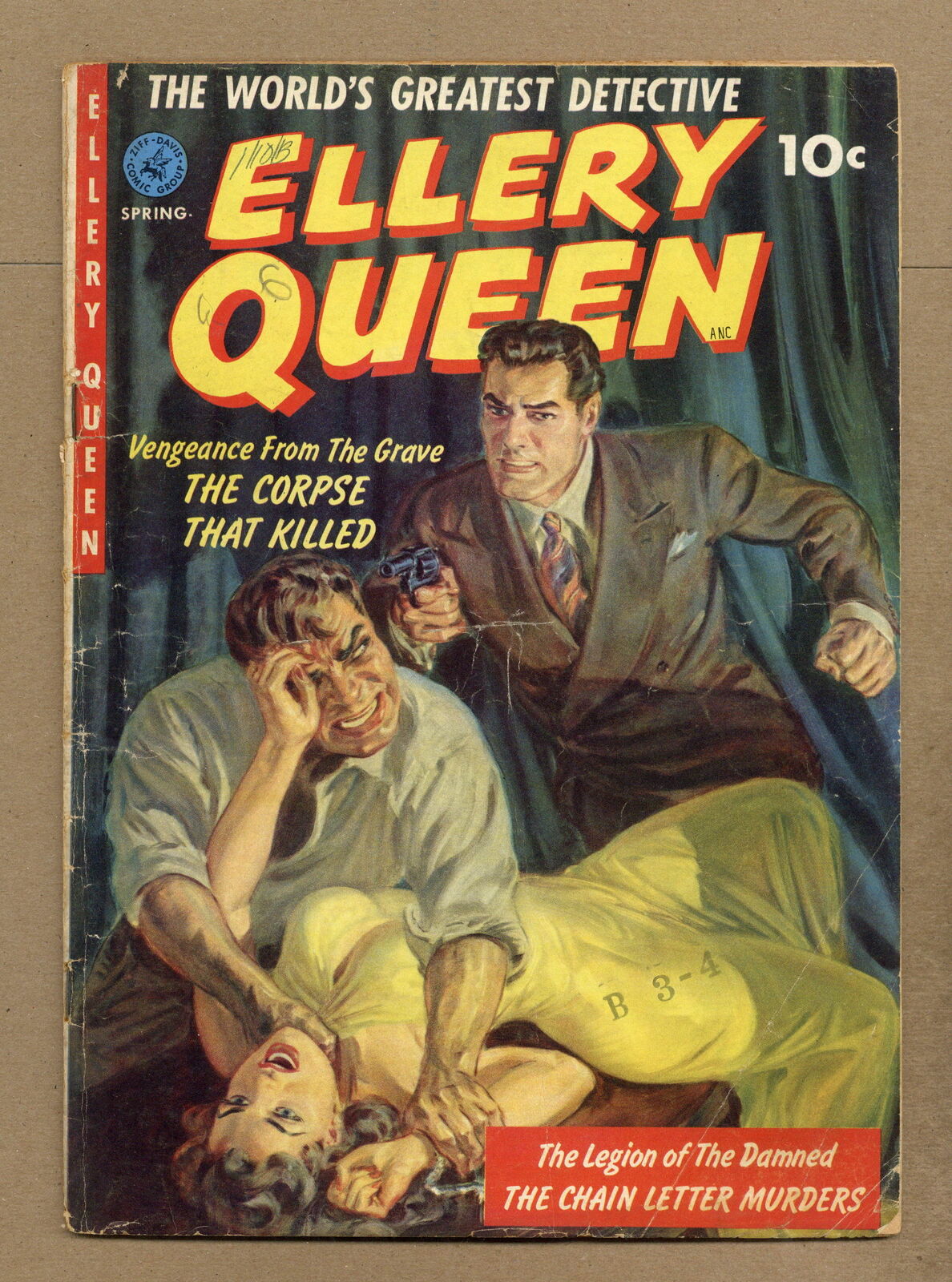 Ellery Queen #1 GD 2.0 1952