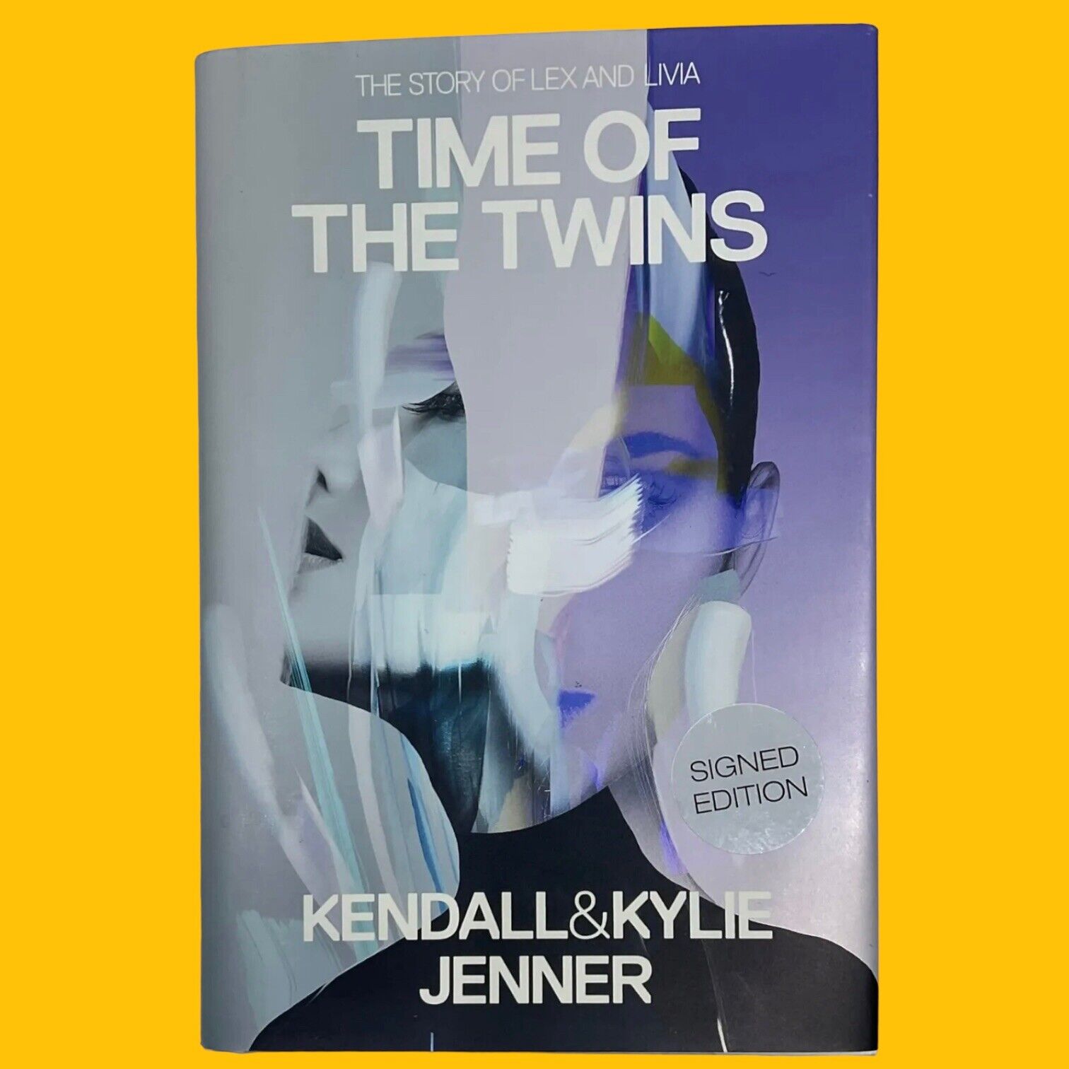 Kendall & Kylie Jenner Signed Book AUTO JSA Sticker COA Kardashian TV Show