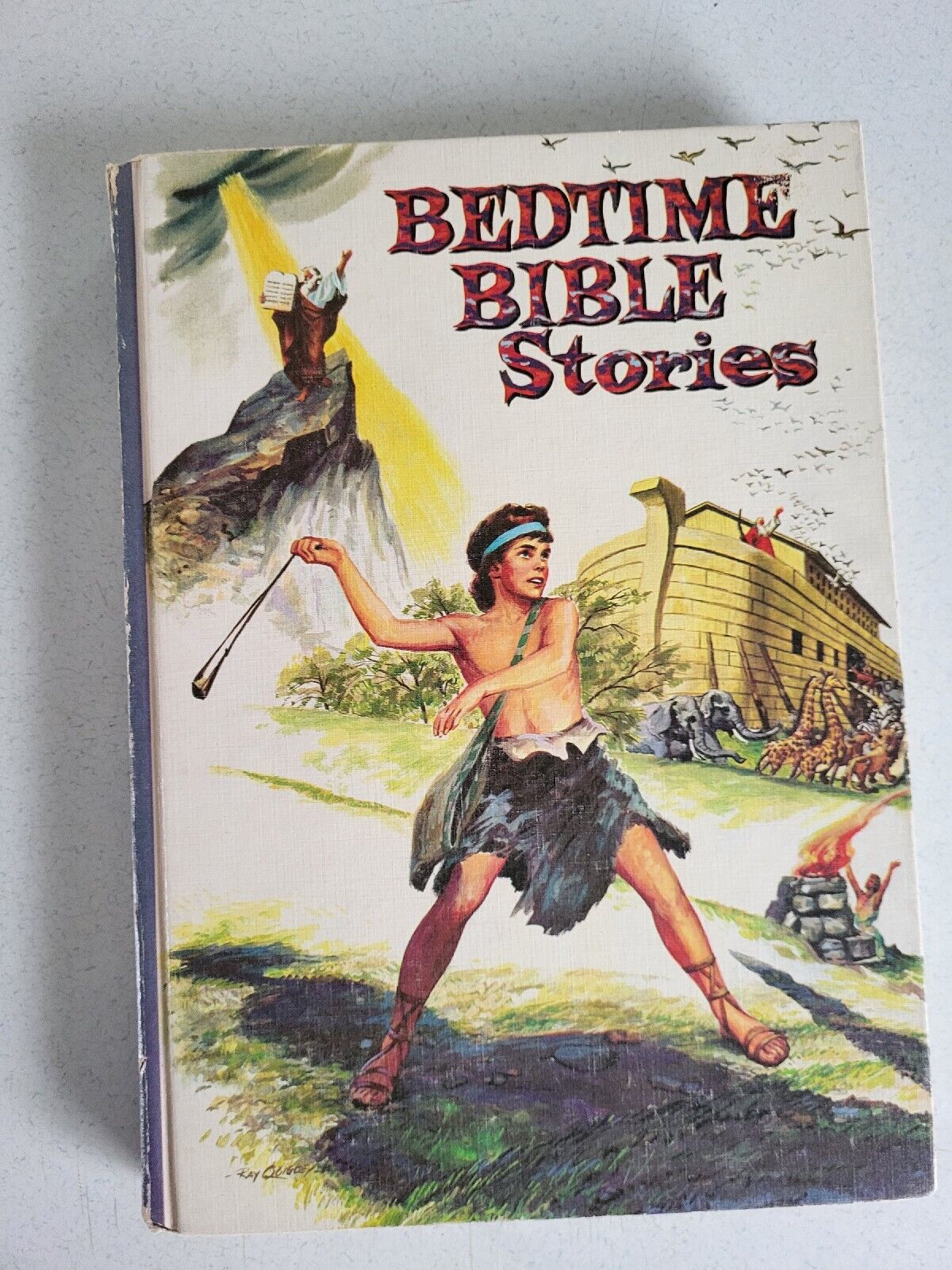 Bedtime Bible Stories Kids Book Vintage Whitman