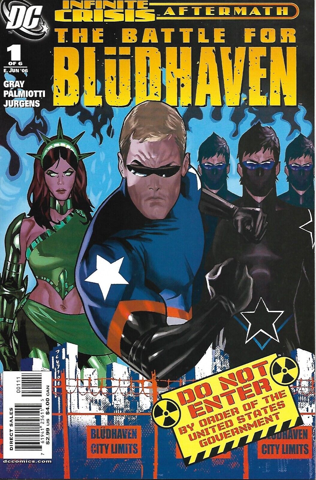 Infinite Crisis Aftermath the Battle for Bludhaven #1 DC Comics 2006