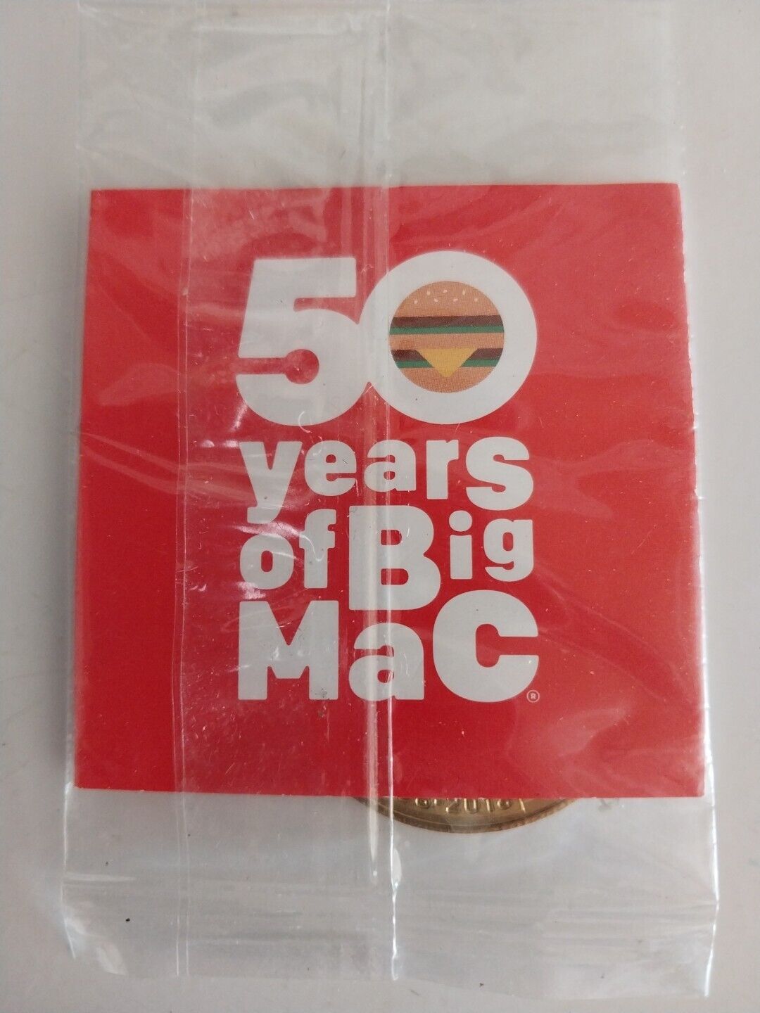 McDonald\'s Big Mac 50th Anniversary MacCoin 1968-78, 78-88, 88-98, 98-08 - New