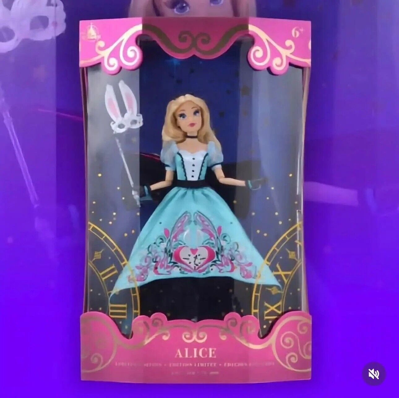 Alice Masquerade D23 Disney Doll