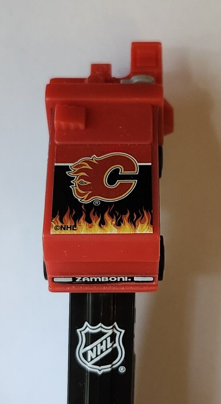 Calgary Flames Zamboni Hockey Pez Dispenser Loose