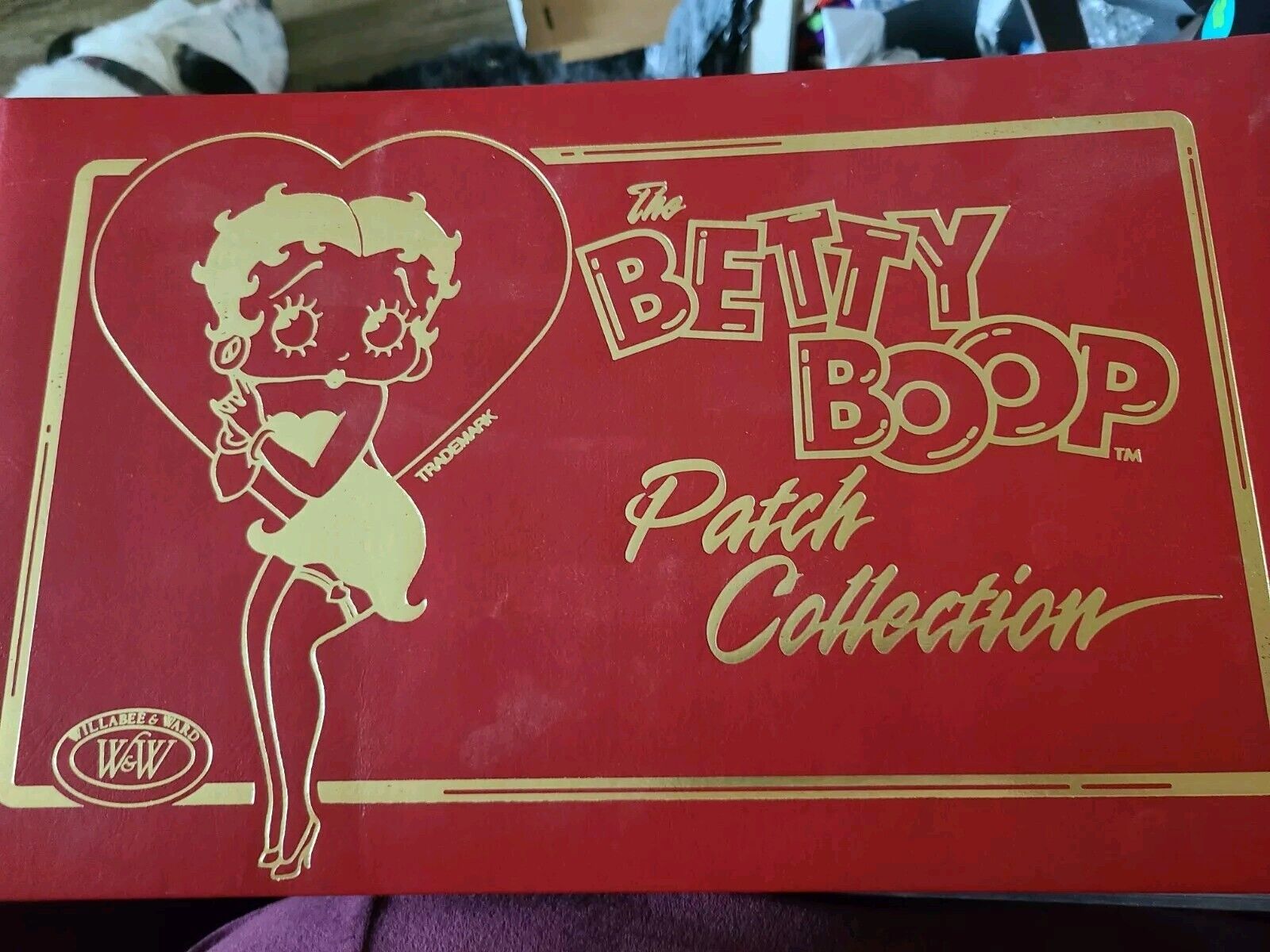 Betty Boop Patch Collection in Red Binder Willabee and Ward 