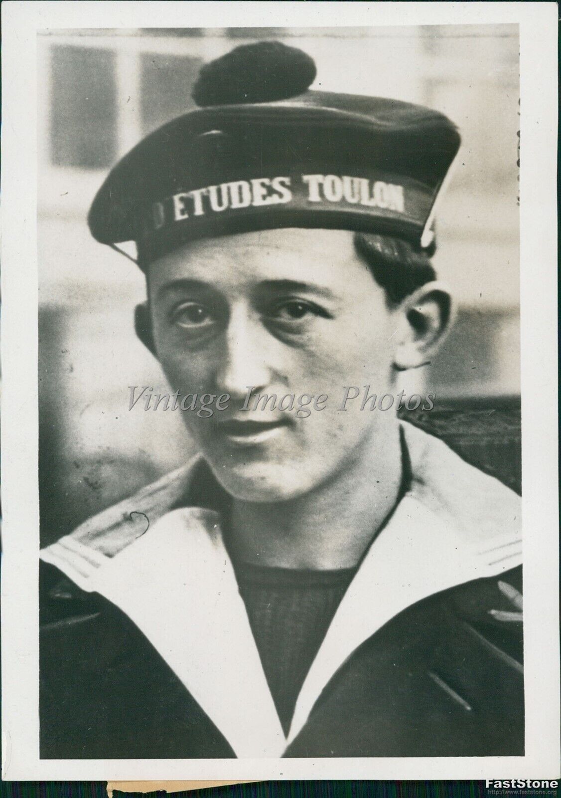 1937 Henri Doncieux Lottery Winner French Sailor Court Martialed Crime Photo 5X7