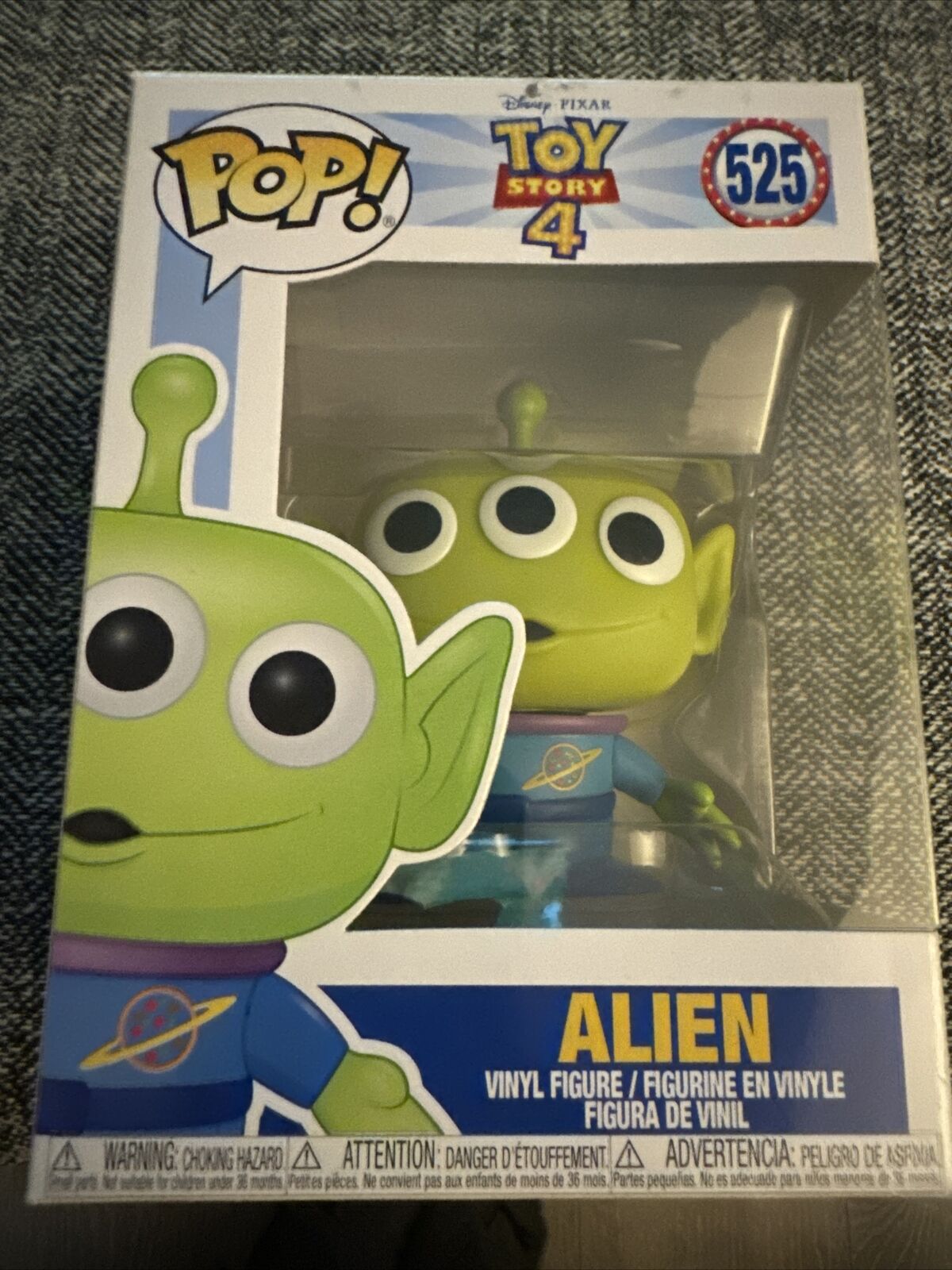 Funko Pop Pixar Disney Toy Story 4 Alien Vinyl Figure #525