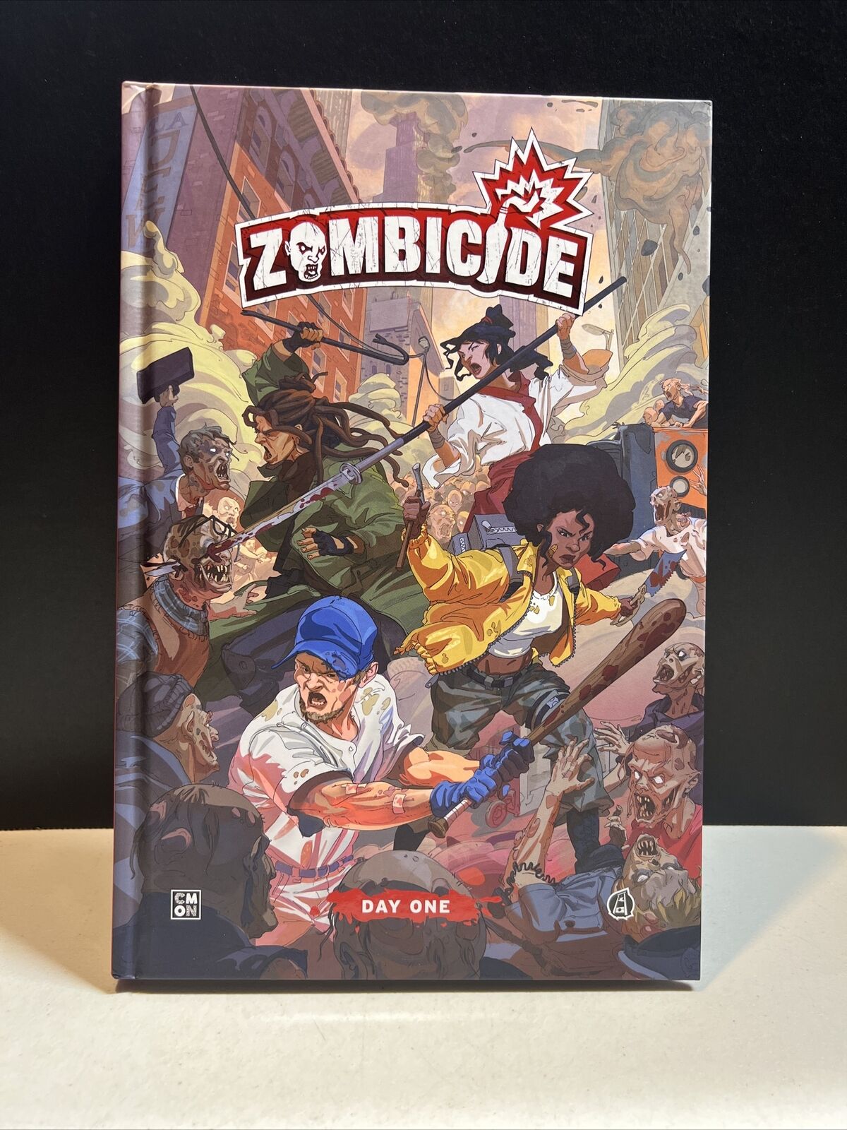 Zombicide Day One Hardcover Graphic Novel Comic Book CMON