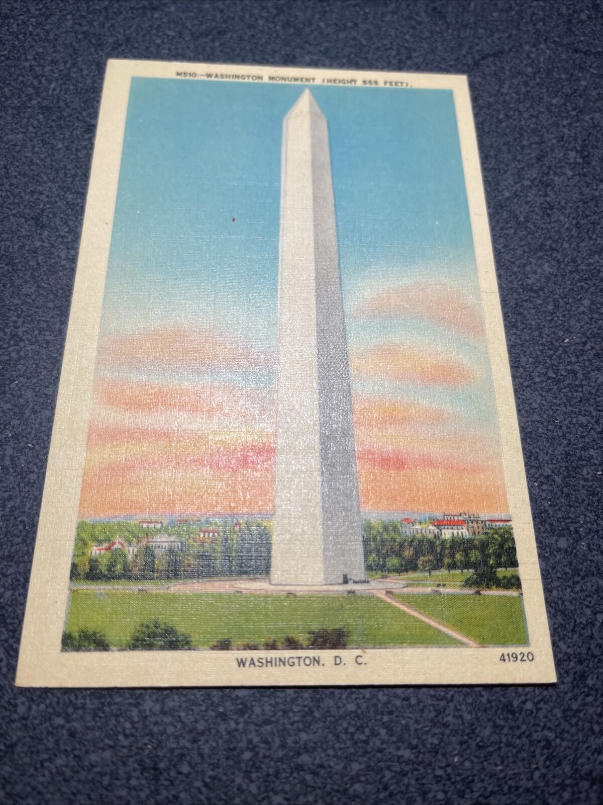 Washington Monument Washington Dc Postcard ￼