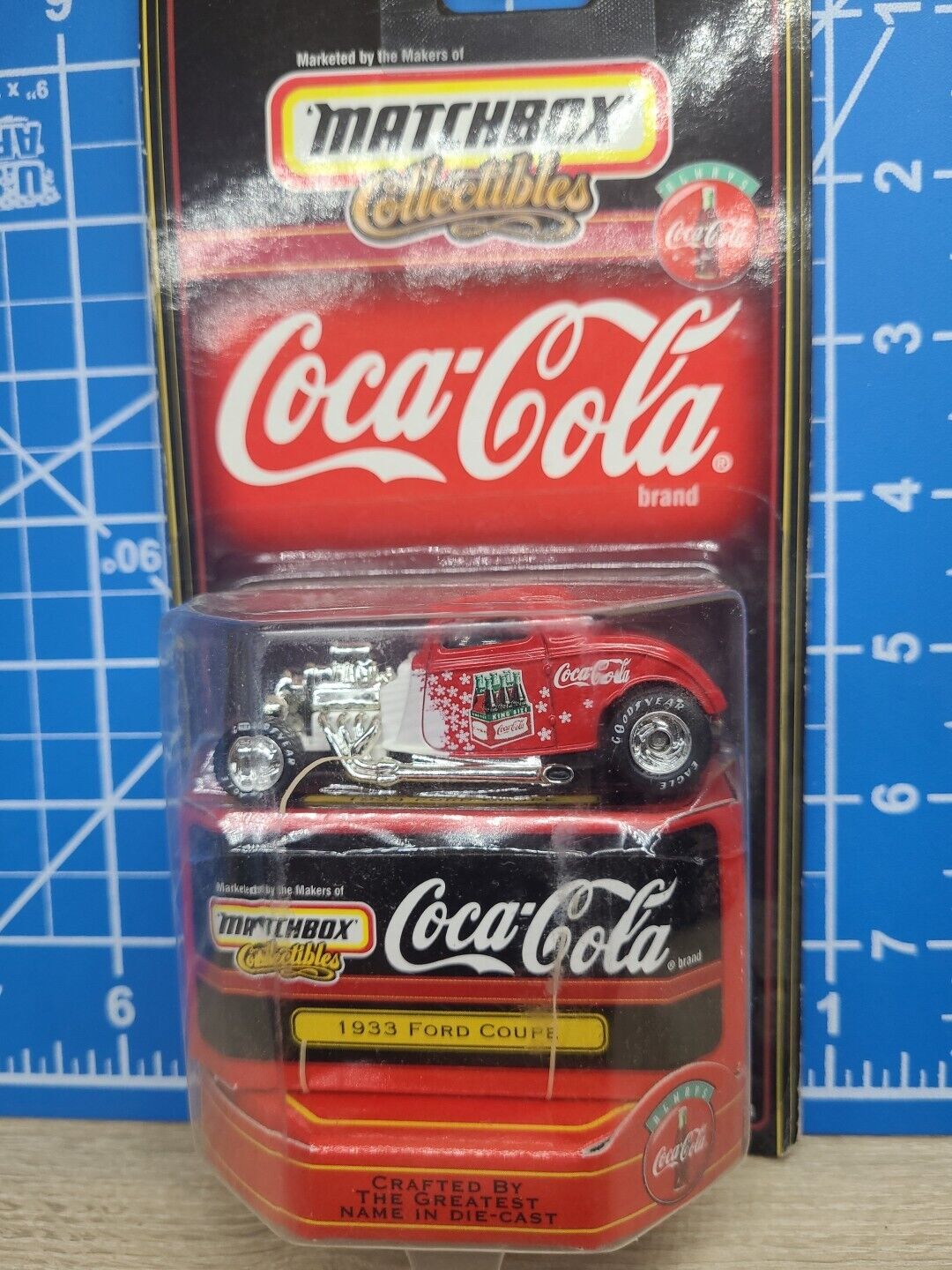 Matchbox Collectibles Coca-Cola 1933 Ford Coupe New on Card 
