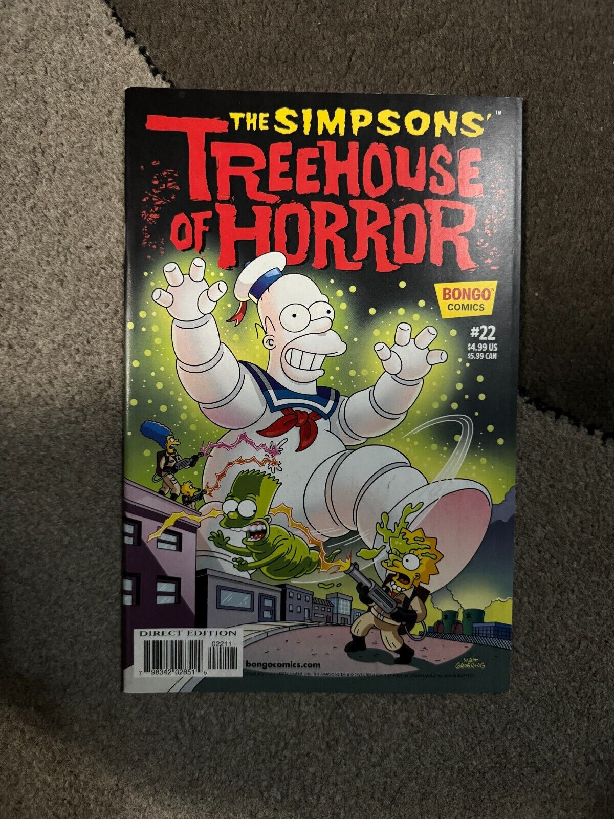 Bart Simpson\'s Treehouse of Horror (Bongo, 1995 series) #22 NM
