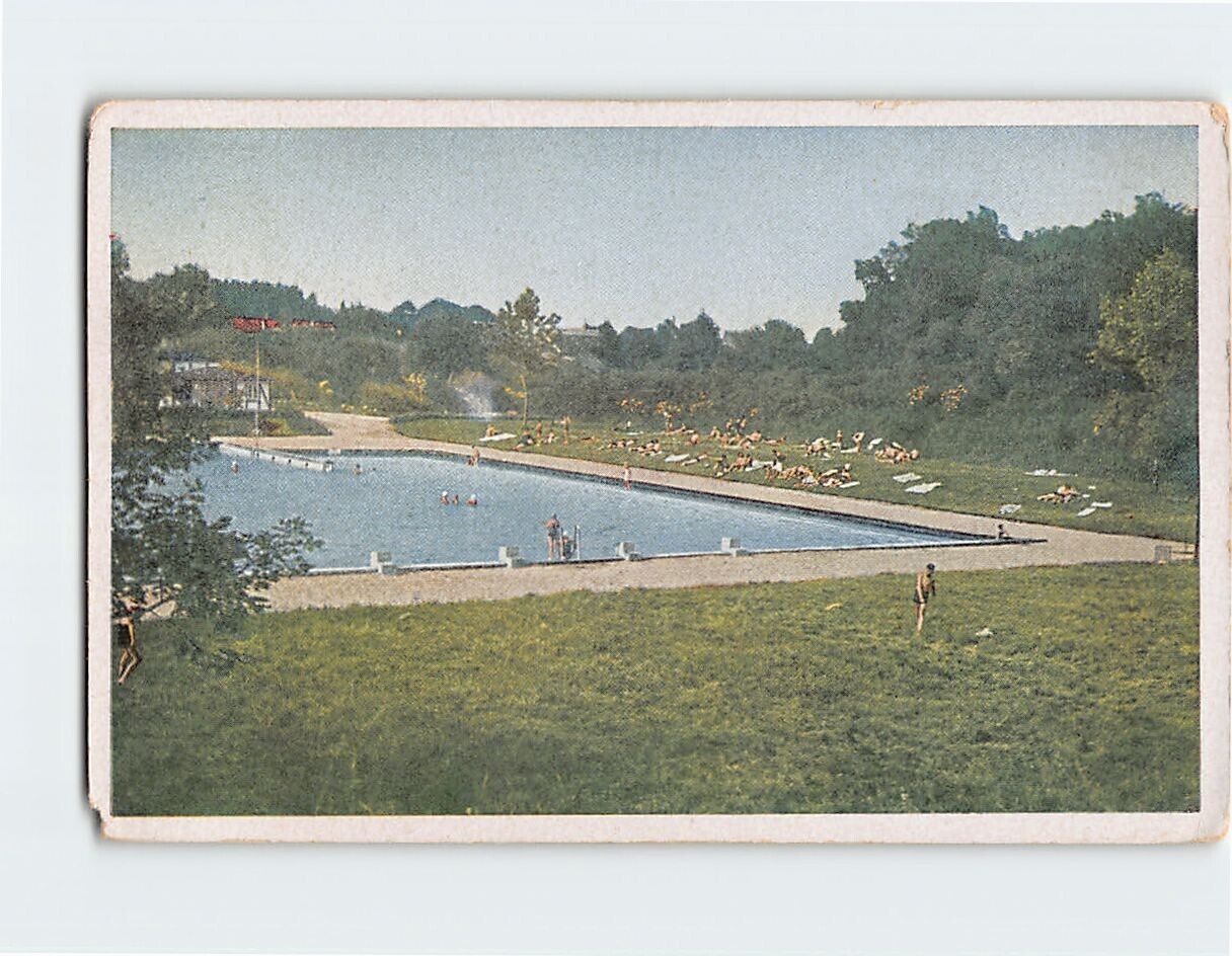 Postcard Josef-Kaiser-Freibad, Das schöne Viersen, Germany