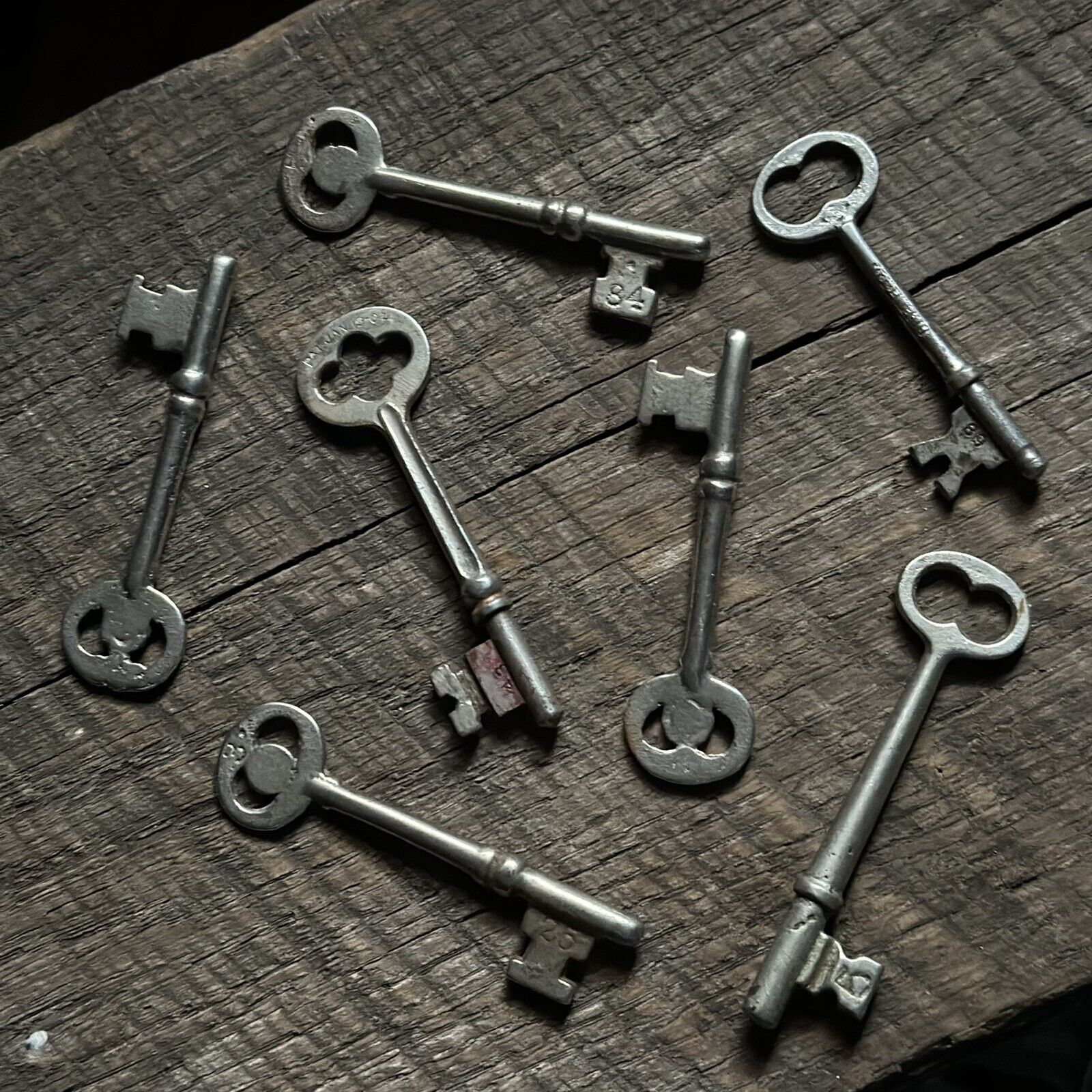 Antique Skeleton Keys, Sold Separately 