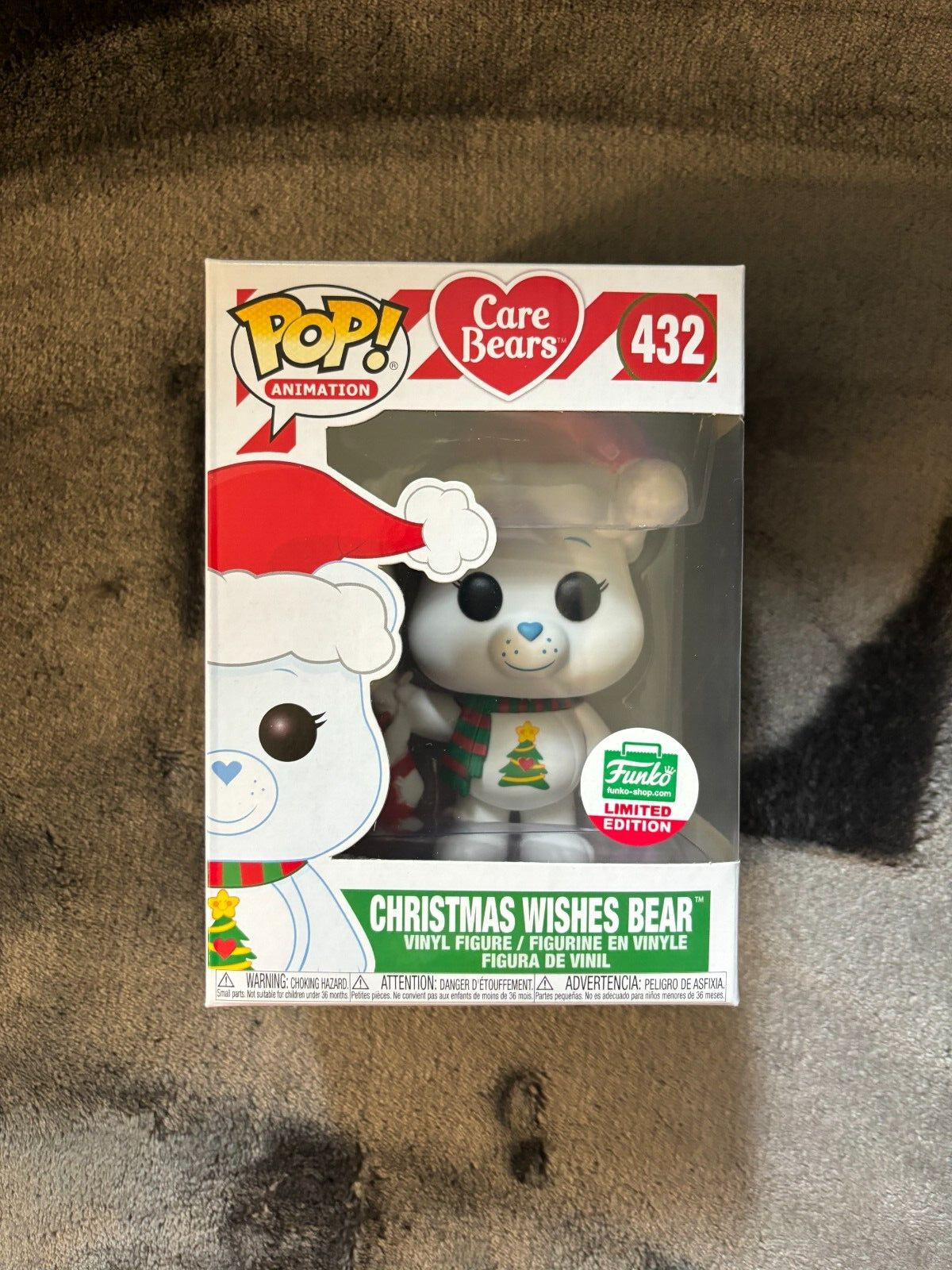 Christmas Wishes Bear Funko Pop Funko Shop Exclusive #432