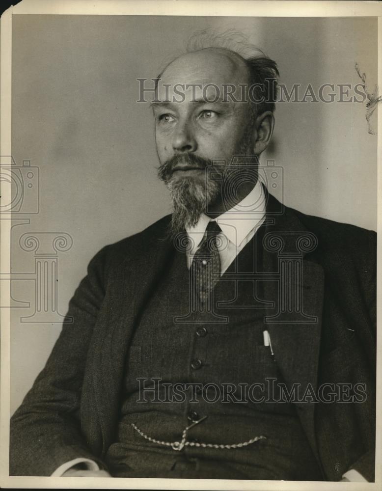 1927 Press Photo Count Hermann Keyserling philosopher & author - nex71160
