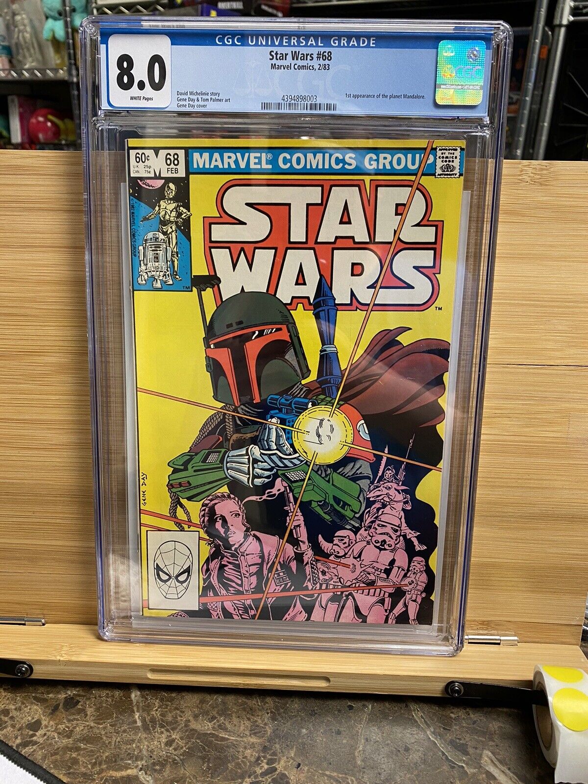 Star Wars 68 CGC 8.0 White pages 