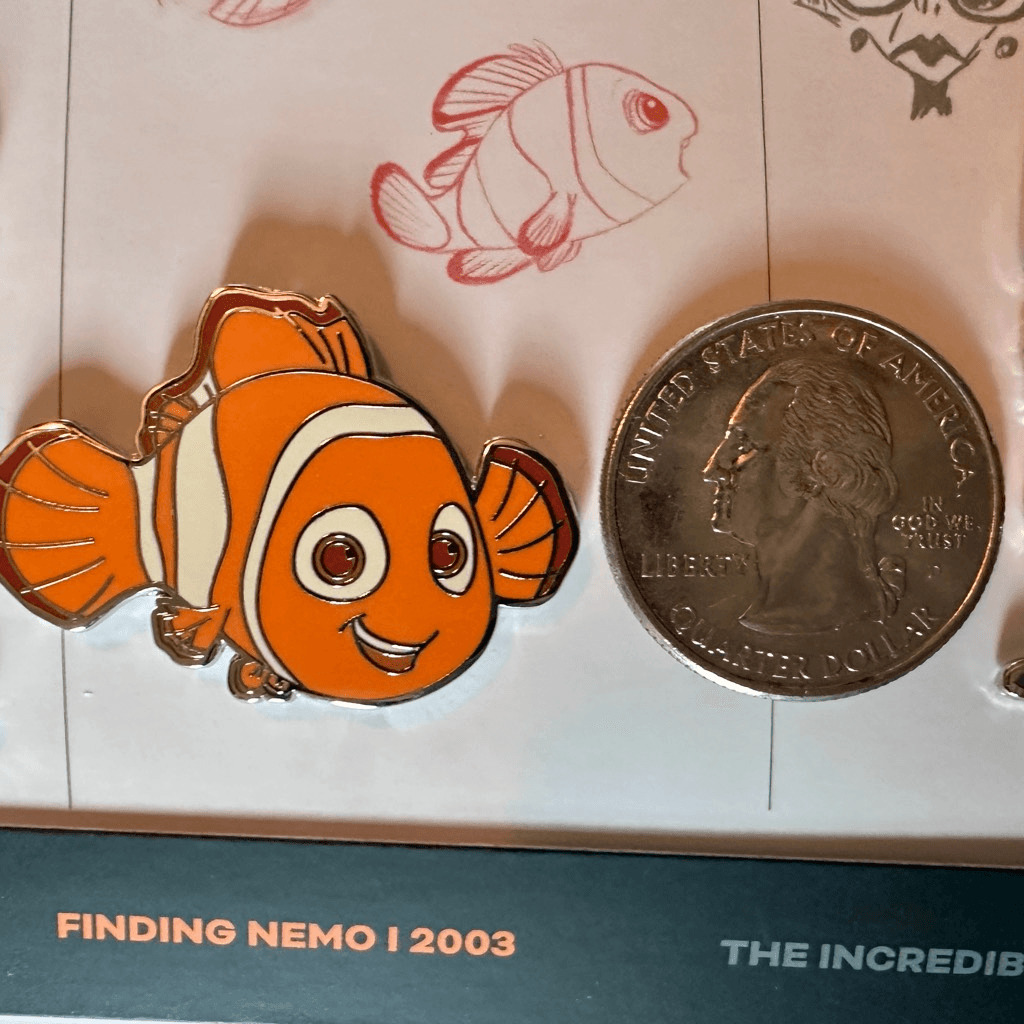 4th of July SALE Disney 100 Pixar NEMO Character PIN Finding Nemo MOVIE NEW