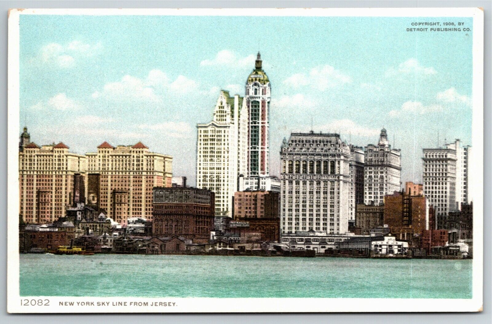 Vintage c1915-24 New York Postcard \