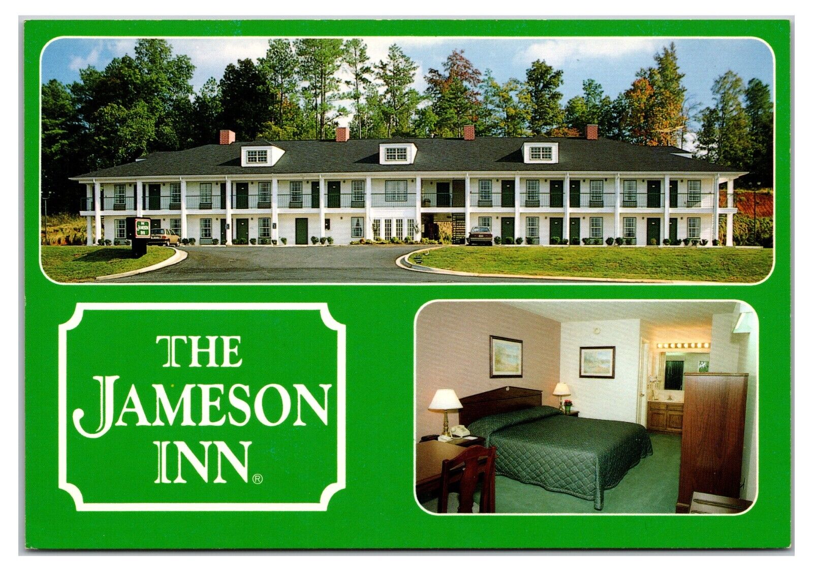 Vintage 1980s - The Jameson Inn Hotel - Eastman, Georgia Postcard (UnPosted)