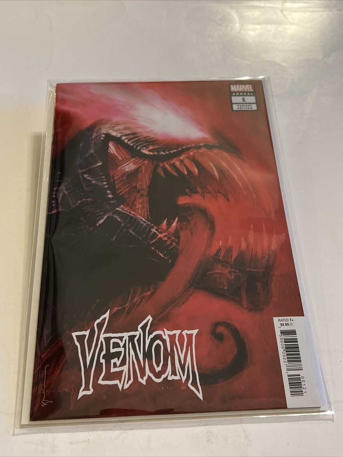 Venom Annual #1 Bill Sienkiewicz Variant Cover (Marvel 2018) Save Combine Ship