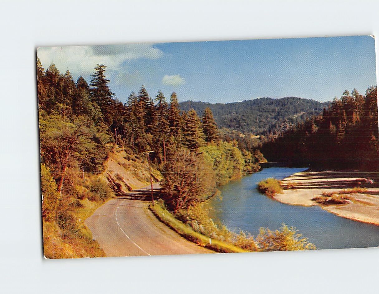 Postcard Road River Trees Nature Landscape Scenery